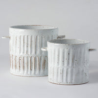 Angus & Celeste Milk Wash Artisan Planter