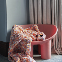 Boysenberry Pie Chunkey Knit Blanket