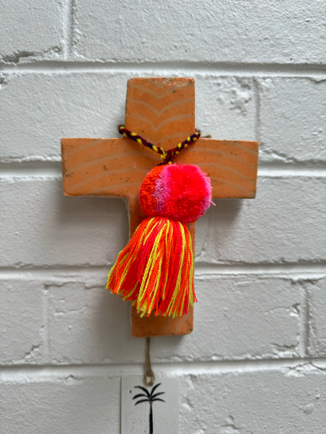 HAND PAINTED CROSS