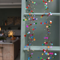 Confetti String - Colourful Decorative Fairy Lights: Plug In