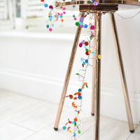 Confetti String - Colourful Decorative Fairy Lights: Plug In