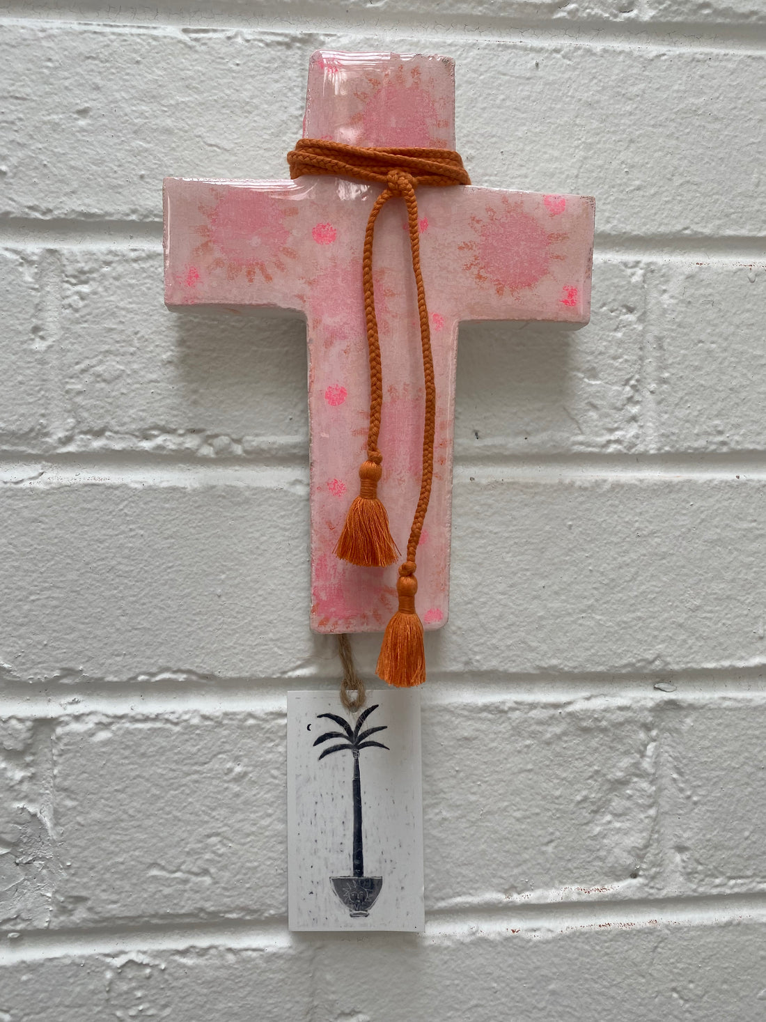 HAND PAINTED CROSS