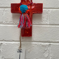 HAND PAINTED CROSS