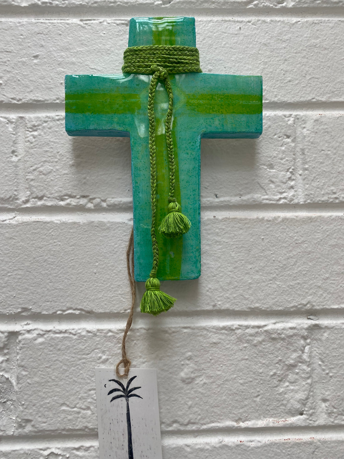 HAND PAINTED CROSS