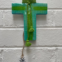 HAND PAINTED CROSS