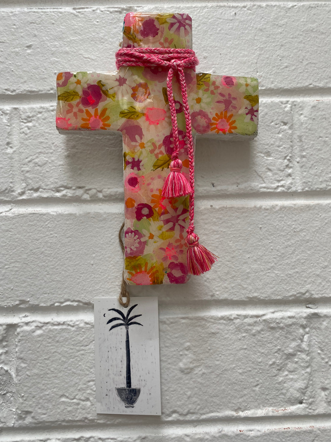 HAND PAINTED CROSS