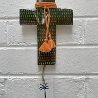 HAND PAINTED CROSS