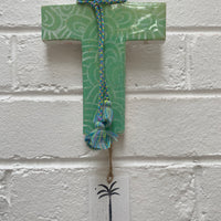 HAND PAINTED CROSS