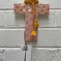 HAND PAINTED CROSS