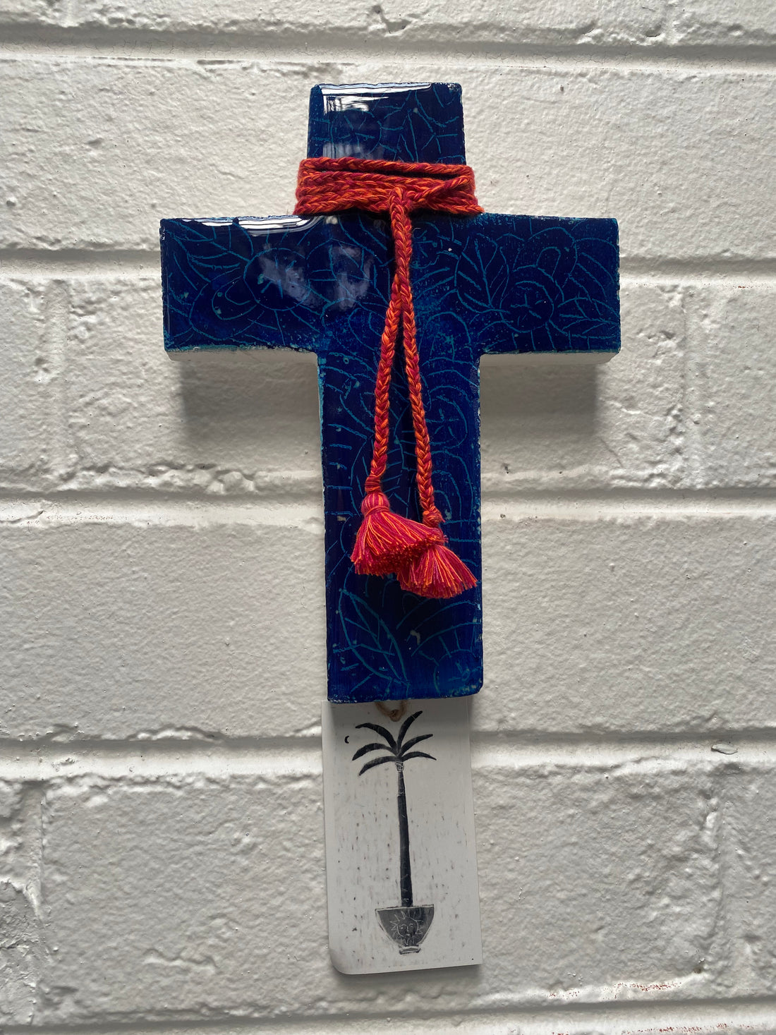 HAND PAINTED CROSS