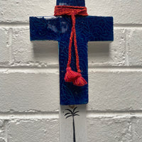HAND PAINTED CROSS