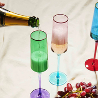 Rose with a Twist Champagne Glasses | set of 2