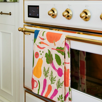 KIP&CO x Stephanie Alexander Stephanie's Harvest Linen Tea Towel