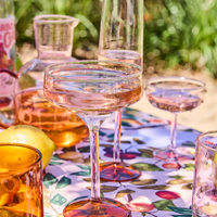 Marshmallow and Marmalade Margarita Glass | set of 2