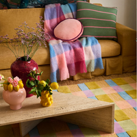 Plum Jam Velvet Pea Cushion