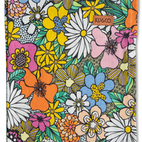 Bliss Floral Linen Tea Towel