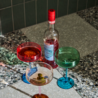 Pistachio Crush Margarita Glass | set of 2