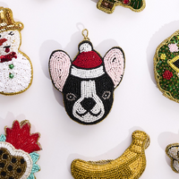 Dog Santa Decoration