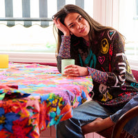 Jenny Kee + Kip&Co | Earth First Peace Always Knit Sweater