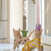Bloomingville Mamie Cat Candlestick