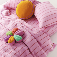 Mango Daiquiri Velvet Pea Cushion
