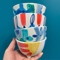 Footed Planter Bowls | H8cmxW12cm
