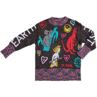Jenny Kee + Kip&Co | Earth First Peace Always Knit Sweater