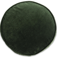 Kombu Green Velvet Pea Cushion