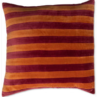 Humphrey striped and Square Velvet Cushion