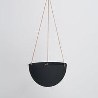 Block Colour Dome Hanging Planter | MIDNIGHT
