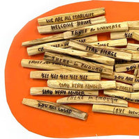 Laser-Engraved Palo Santo