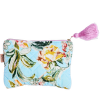 Somerset Blue Velvet Cosmetics Purse