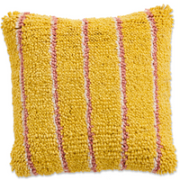 Pina Colada Stripe Felted Wool Cushion