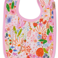 Meandering Meadow Organic Cotton Bib