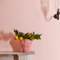 Pink Pineberry Vase