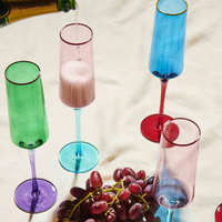 Rose with a Twist Champagne Glasses | set of 2