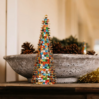 Beaded Christmas Trees
