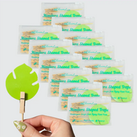 Monstera shaped sticky traps | 10 pack
