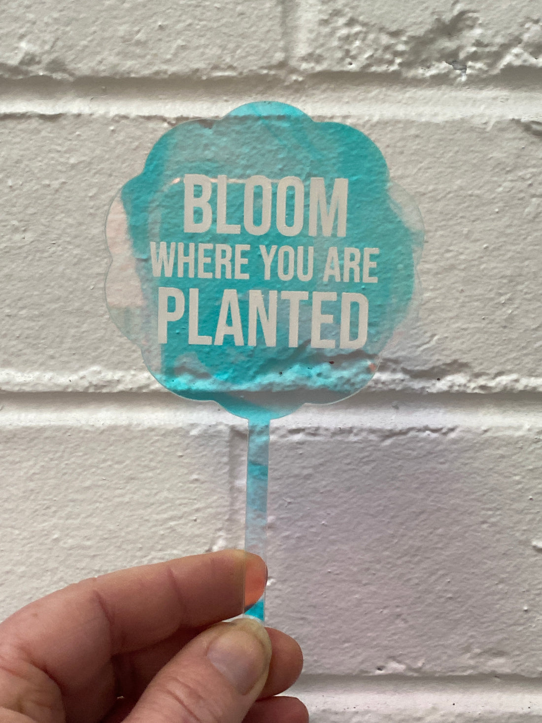 Affirmation Plant Stake