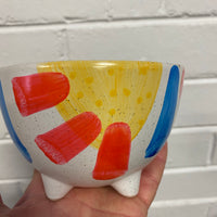 Footed Planter Bowls | H8cmxW12cm