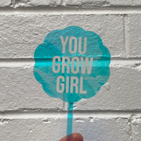 Affirmation Plant Stake