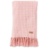 PEACH BUD WAFFLE BATH SHEET one size