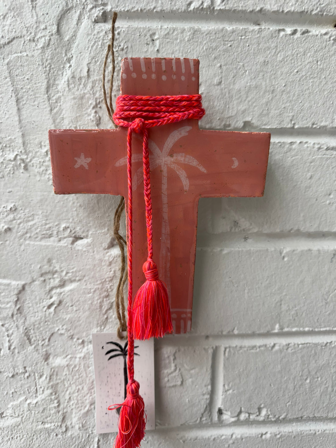 HAND PAINTED CROSS