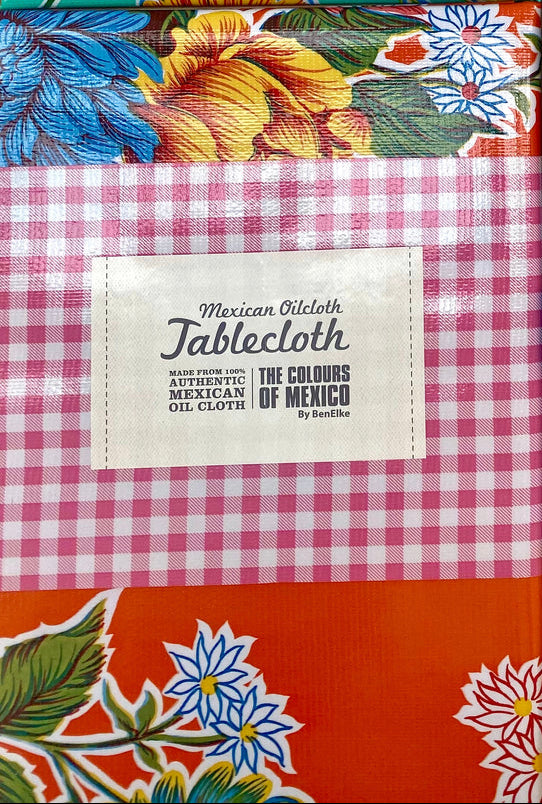 MEXICAN OILCLOTH TABLECLOTH