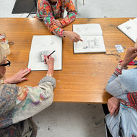 Observational Drawing Workshop with Christina Darras | series 1 | pencil, charcoal, ink