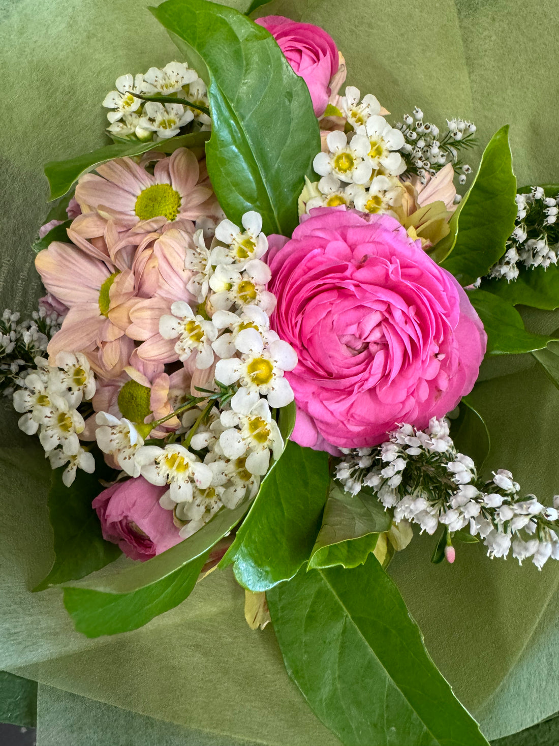 Locally grown arrangement