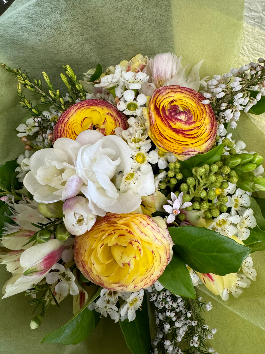 Locally grown arrangement