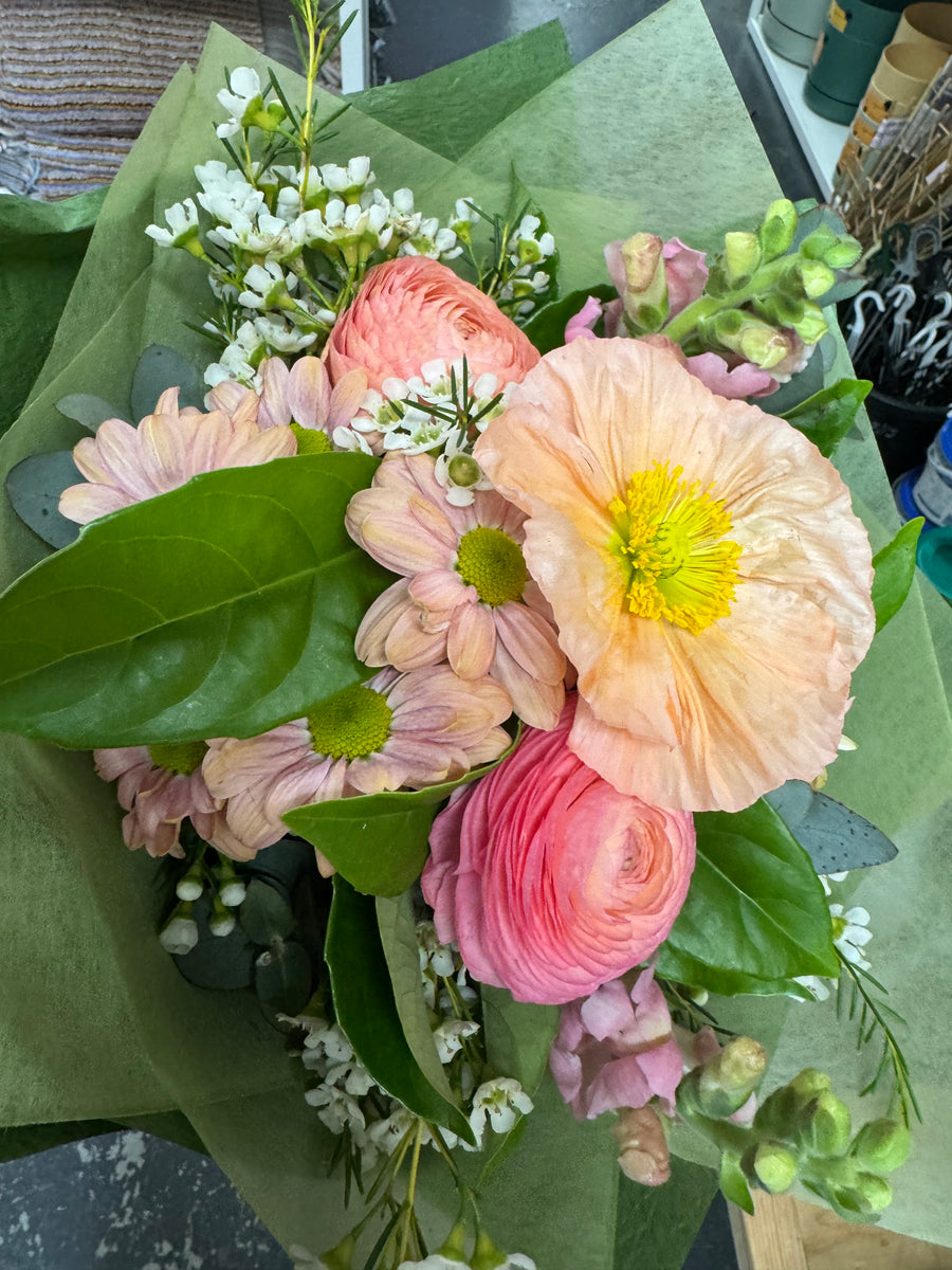 Locally grown arrangement