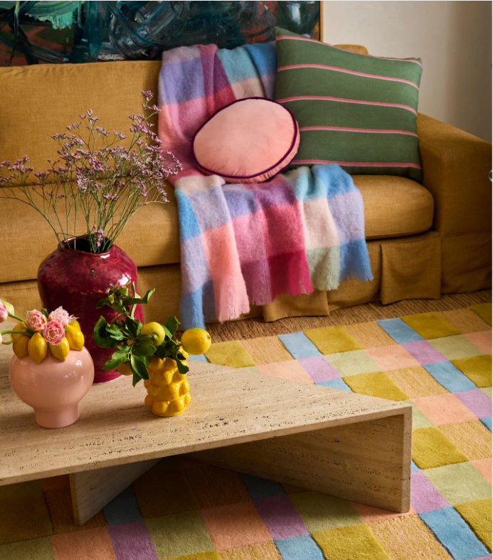 Plum Jam Velvet Pea Cushion