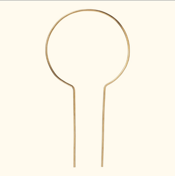 IVY MUSE brass plant CIRCLE
